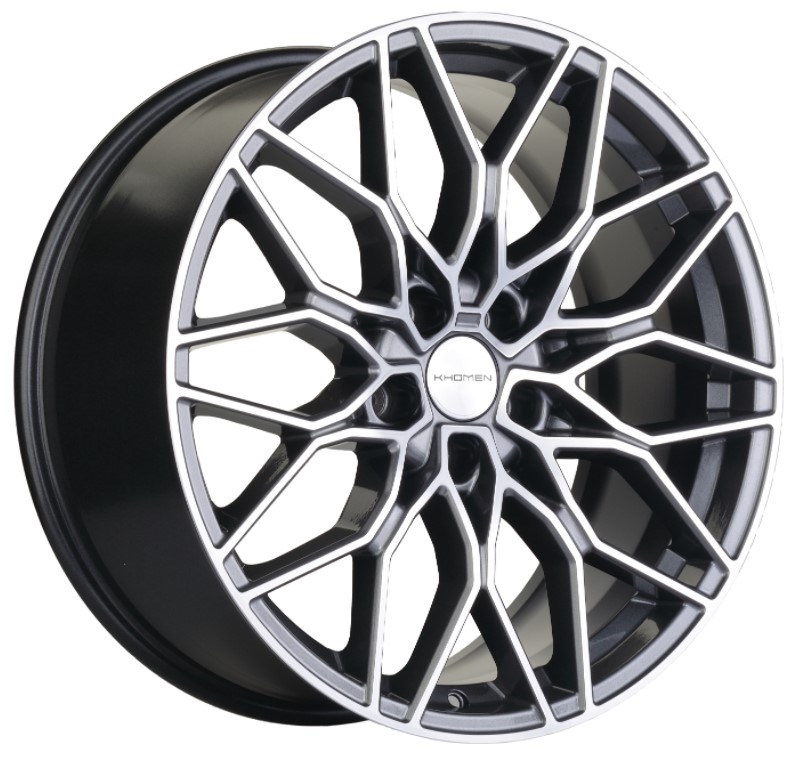 Диски Khomen Wheels KHW1902 (3/4/5/6 Rear) Gray-FP